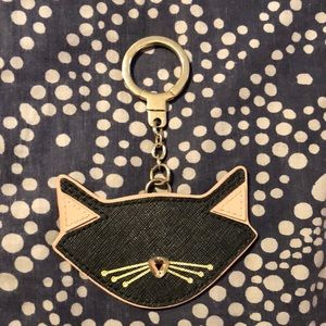 Kate Spade Cat's Meow Keychain